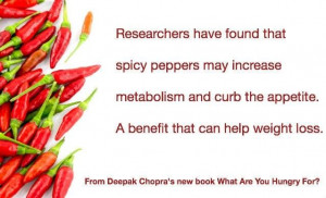 Researchers have found that spicy peppers may increase metabolism and ...