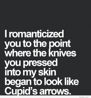 Cupid arrow love quote