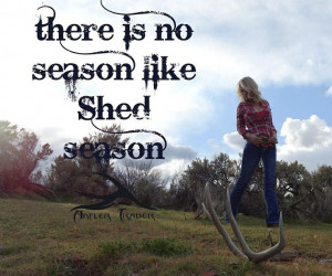 There is no season like shed season | hunting | hunting quotes ...