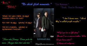 Supernatural Quotes Wallpaper by TwilightsGuardian