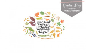Mari from Crab+Fish hand-lettered our beautiful Quote of the Week, and ...