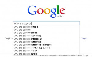 Why are boys so…” analyses. Let us see what we think.
