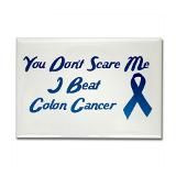 beat colon cancer rectangle magnet for $ 5 00 more colon cancer cancer ...