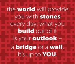 ... at my church right now i m a bridge about building bridges while