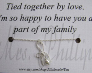 ... - Step Daughter Gift - tied together by love - Personalized Gift