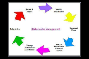 Stakeholder influence chart