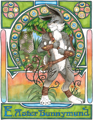 ROTG: Nouveau Bunnymund by fir3h34rt