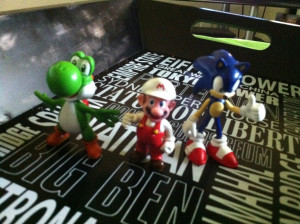 My Mario and Sonic Figures by TuffTony