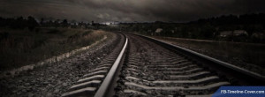 ... cover: Dark Railroad Track Night brought to you by fb-timeline-cover
