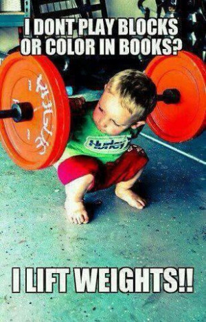 Baby squat---- hell yeah !