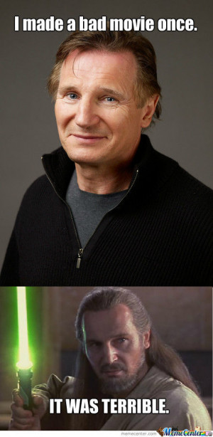 Liam Neeson Star Wars Whaaaaaaat