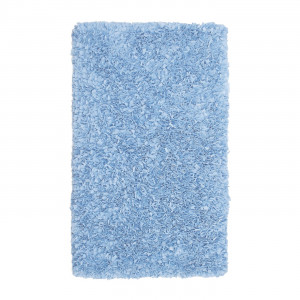 The Rug Market 02203 Shaggy Raggy Light Blue Area Rug