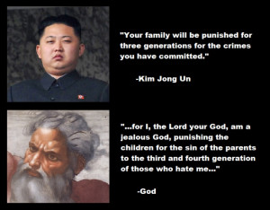 Kim Jong God - I see the headline now: Mentally ill dictator channels ...