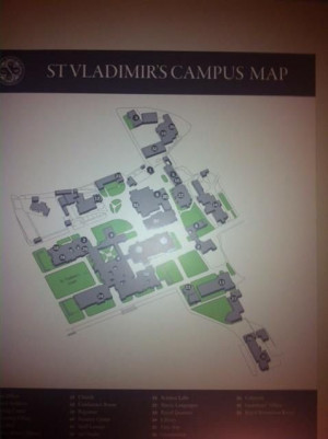 St. Vladimir's Campus Map.