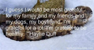 Haylie Duff Quotes Pictures