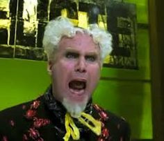 ... Ferrell is playing a crazy fashion designer in the movie Zoolander