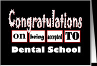 Dental School Acceptance - Congratulations - Funny card - Product ...