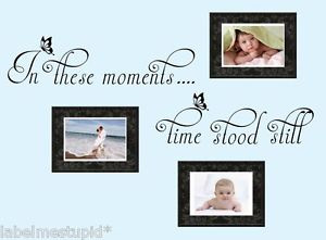 In-These-Moments-Time-Stood-Still-Wall-Sticker-Quote-Family-Wedding ...
