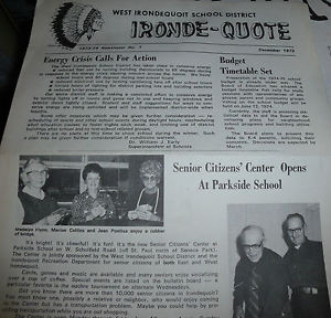 Dec-1973-West-Irondequoit-NY-School-District-Newsletter-Ironde-Quote