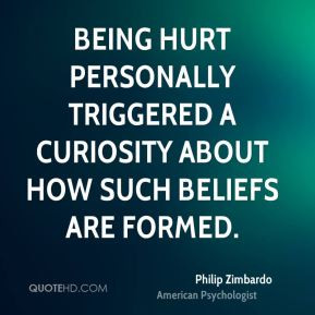 Being hurt personally triggered a curiosity about how such beliefs are ...