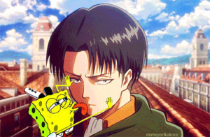 Spoof on Levi in Attack on Titan 1 /7