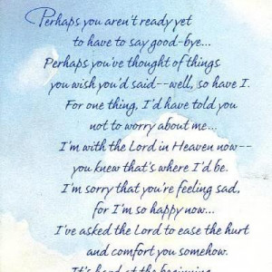 Never say goodbye goodbye quote