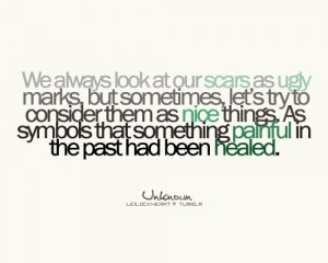 quotes about scars - Google Images