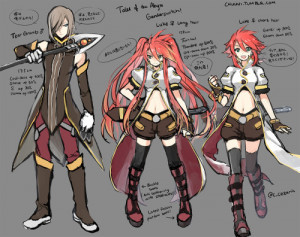 Tales of the Abyss Genderbend #1 Tear and Luke!