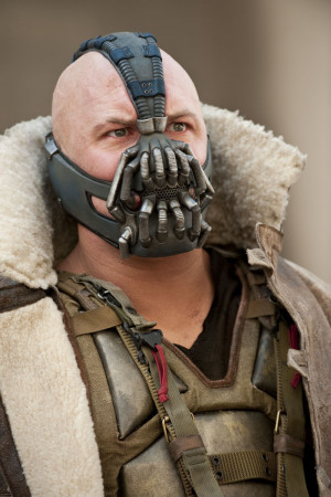 Bane Tom Hardy as Bane in 'The Dark Knight Rises' (HQ)