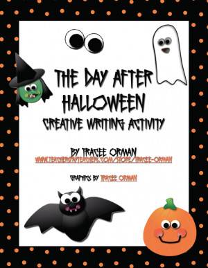 FREE LANGUAGE ARTS LESSON - “The Day After Halloween Creative ...