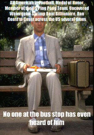 Something that has always bothered me about Forrest Gump
