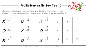 Re: fun multiplication worksheet