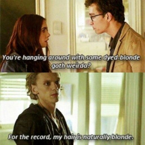 The mortal instruments simon and clary and jace
