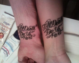 husband and wifetattoos quote tattoos matching tattoos tattoos tattoo ...