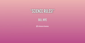 Science Rules Picture