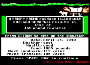 originally posted by blasian they know nothing about oregon trail