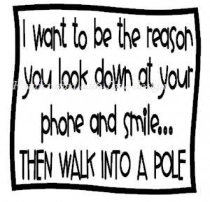 want to be the reason