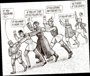 great political cartoon that references alliances as a main cause of ...