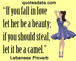 Picture Popular Lebanese proverbs >>More....
