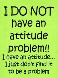 Attitude problem