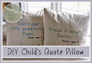 Simple+Easy+DIY+Father's+Day+Gift+Idea+Child's+Quote+Canvas+Drop+Cloth ...
