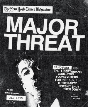 Minor Threat Flyer, or New York Times Magazine Cover?