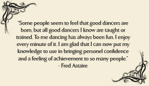 Fred Astaire Wisconsin Why