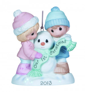 Christmas Ornament. Precious Moments Baby's First Christmas. View ...