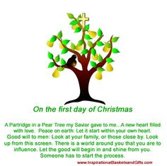 ... Quotes, Christian Christmas, Lord Jesus, Pears Trees, Christmas Trees