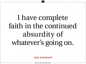 Jon Stewart on Job Secruity
