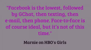 Totem Pole of Communication #girls - say what you want about Marnie ...