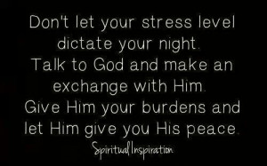 Don't let your stress level...