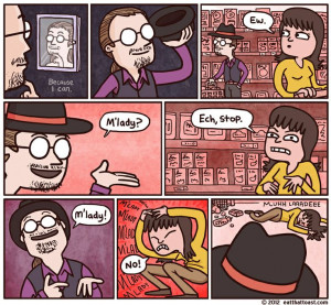 lady fedora comic