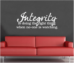 Character And Integrity Quotes